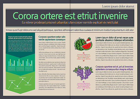 템플릿 편집 표지디자인 북디자인 내지 음식 백그라운드 북커버 과일 포도 그래프 수박 팜플렛 사람없음 라이프 이미지템플릿 AI파일 생활 파일형식 벡터