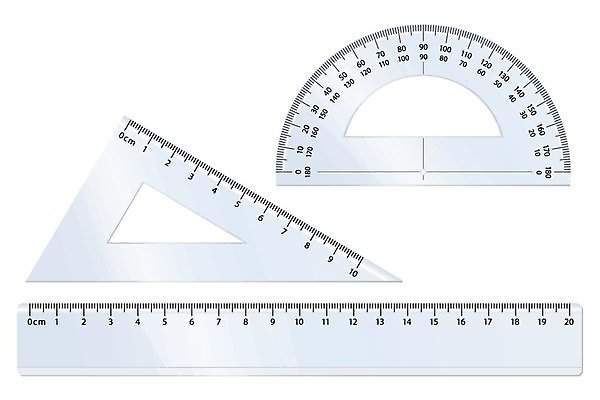 EPS 해외이미지 일러스트 학교 자 세트 도구 공구 수학 엔지니어 삼각형 플라스틱 측정 눈금 각도 규칙 제도 해외202004 해외일러스트 도형 교육 교과목 재질 문구용품 기술자 파일형식 벡터 이미지허브