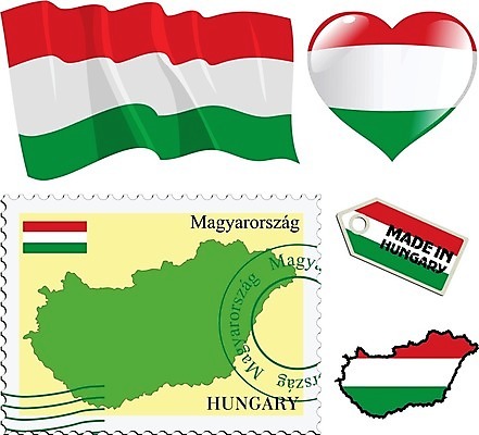 EPS 해외이미지 디자인 지도 일러스트 경제 세트 세계 라벨 하트 깃발 수집 심볼 우표 헝가리 전국 정치 해외202004 해외일러스트 모양 프레임 동유럽 파일형식 벡터 이미지허브