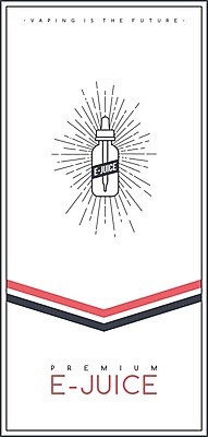 EPS 해외이미지 템플릿 포스터 일러스트 담배 주스 흐름 액체 연기 탱크 감싸기 니코틴 해외202004 해외일러스트 음료 컨셉 모션 파일형식 벡터 이미지허브