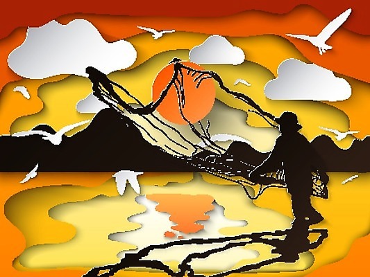 EPS 해외이미지 전통 라이프스타일 디자인 실루엣 아시아 종이 호수 바다 여행 포즈 백그라운드 컨셉 오렌지 일러스트 태국 자연 벽지 조류 하늘 낚시 추상 새우 어류 미술 사람 동양인 풍경 야외 그래픽 장식 물 빛 강 태양 일출 일몰 새벽 그물 던지기 둥지 자르기 어부 내추럴 해외202004 해외일러스트 자연요소 동물 직업 나라 무늬 과일 모션 레저 문화예술 촬영기법 갑각류 인종 생활 노을 수중동물 생태계 파일형식 벡터 이미지허브