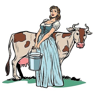 EPS 해외이미지 동물 캐릭터 손 여자 행복 산업 음식 농업 의자 일러스트 포유류 자연 노동자 건강 미술 사람 그래픽 여름 농장 마을 목장 우유 수확 흰색 시골 업무 개울 소 농부 만화 양동이 그림 복고 코믹 젖 내추럴 고립 밭일 조작 팝 해외202004 해외일러스트 일러캐릭터 직업 계절 감정 컬러 가구 문화예술 유제품 신체부위 강 작업 생태계 파일형식 벡터 이미지허브