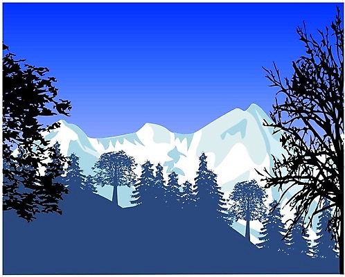 EPS 해외이미지 나무 공원 여행 캐나다 겨울 일러스트 자연 하늘 아침 산 풍경 목재 물 파란색 계곡 황무지 연도 지역 북쪽 전국 해외202004 해외일러스트 주간 자연요소 식물 계절 공공시설 컬러 북아메리카 재료 방향 생태계 파일형식 벡터 이미지허브