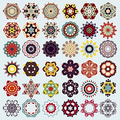 EPS 해외이미지 디자인 꽃 백그라운드 꽃무늬 패턴 일러스트 벽지 추상 프레임 장식 세트 수확 원형 신용카드 신비 인도인 수집 질감 복고 부족 만다라 아랍어 엘리먼트 해외202004 해외일러스트 도형 외국인 식물 컨셉 무늬 농업 동양인 금융 파일형식 벡터 이미지허브