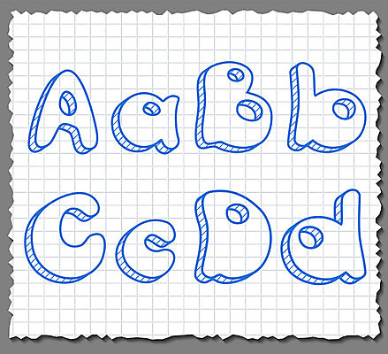 EPS 해외이미지 디자인 알파벳 종이 백그라운드 패턴 일러스트 텍스트 미술 그래픽 세트 스케치 편지 오브젝트 시트 타입 엘리먼트 해외202004 해외일러스트 영어 무늬 문화예술 파일형식 벡터 이미지허브