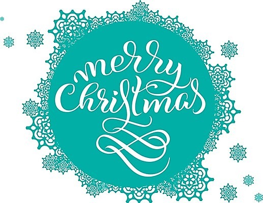 EPS 해외이미지 디자인 백그라운드 크리스마스 일러스트 프레임 사람없음 눈꽃무늬 민트색 레터링 해외202004 해외일러스트 기념일 컬러 무늬 눈꽃 파일형식 벡터 이미지허브