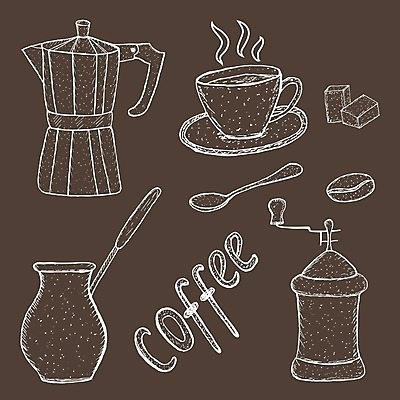 EPS 해외이미지 손 디자인 커피 음료 음식 백그라운드 패턴 일러스트 콩 미술 컵 세트 케이크 상점 식당 숟가락 카페 수확 흰색 뜨거움 달콤 낙서 냄비 설탕 스케치 컵케이크 수집 심볼 크림 메뉴 그림 분필 복고 만들기 손그림 카푸치노 에스프레소 모카 엘리먼트 옛날 해외202004 튀르키예 해외일러스트 식기 아시아 컬러 무늬 농업 모션 문화예술 디저트 곡류 수저 신체부위 맛 솥 초크 파일형식 벡터 이미지허브