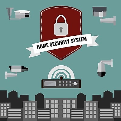 EPS 해외이미지 디자인 리본 백그라운드 컨셉 일러스트 비즈니스 주택 경비 안전 건물 세트 문 카메라 장비 도시 네트워크 수비 플랫 보호 도둑 스마트 심볼 사인 잠금 보안 공포 감시 시스템 방패 동영상 자동화 제어 해외202004 해외일러스트 건축물 모션 전자제품 범죄인 파일형식 벡터 이미지허브