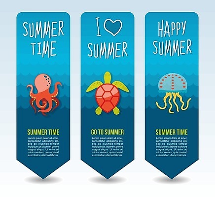 EPS 해외이미지 배너 세로배너 일러스트 세마리 사람없음 파란색 하트 거북이 문어 해파리 바다거북 배너세트 해외202004 해외일러스트 모양 컬러 파충류 연체동물 3 세로 세트 수중동물 자포동물 파일형식 벡터 이미지허브