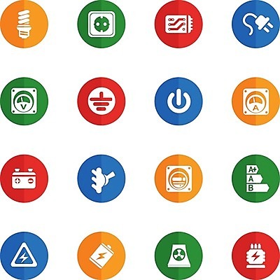 EPS 해외이미지 산업 일러스트 버튼 세트 힘 에너지 그린에너지 콘센트 회로판 심볼 사인 철사 공학 혁명 계기판 베터리 변압기 실리콘 해외202004 해외일러스트 교육 컨셉 파일형식 벡터 이미지허브