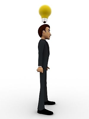 포토 JPG 해외이미지 캐릭터 생각 전구 넥타이 3 사람없음 그래픽 갈색 노란색 3D 코트 만화 각도 치수 경영 해외202004 해외포토 잡화 컬러 비즈니스 외투 디지털합성 파일형식 이미지허브