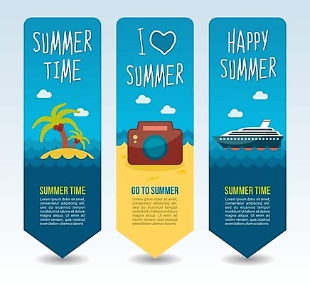 EPS 해외이미지 배너 세로배너 섬 일러스트 해변 사람없음 파란색 야자수 카메라 하트 크루즈 배너세트 해외202004 해외일러스트 모양 나무 바다 컬러 배_교통 세로 전자제품 세트 파일형식 벡터 이미지허브