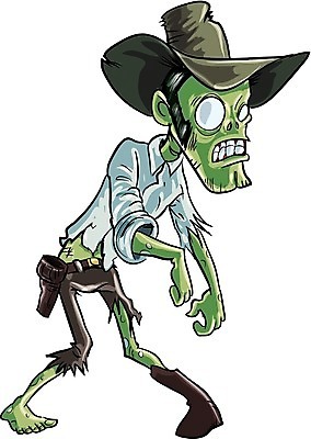 EPS 해외이미지 남자 얼굴 일러스트 부츠 사람 그래픽 할로윈 죽음 카우보이 무서움 만화 그림 코믹 몬스터 서쪽 호러 좀비 해외202004 해외일러스트 감정 신발 신체부위 방향 공포 파일형식 벡터 이미지허브