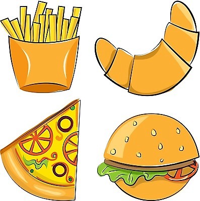 EPS 해외이미지 디자인 선 음식 토마토 일러스트 감자 피자 육류 세트 빵집 튀김 수확 햄버거 뜨거움 아침식사 낙서 스케치 수집 오브젝트 속도 그림 프랑스어 번 스타일 해외202004 해외일러스트 문자 빵 농업 채소 식재료 패스트푸드 서양음식 미술 상점 식사 파일형식 벡터 이미지허브