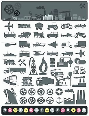 EPS 해외이미지 산업 일러스트 공장 자동차 주택 사람없음 탑 오토바이 도시 바퀴 연기 휘발유 핸들 전차 연료 닻 해외202004 해외일러스트 건축물 육상교통 공업 대중교통 건물 바이크 석유 파일형식 벡터 이미지허브