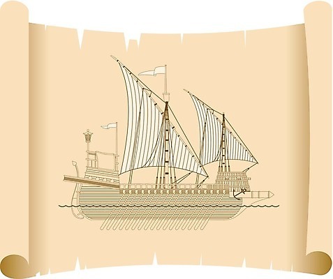 EPS 해외이미지 옷 일러스트 항해 목재 보트 만화 두루마리 갑판 그림 함선 롤 군함 노젓기 돛대 파피루스 해외202004 해외일러스트 나무 식물 배_교통 재료 모션 해군 파일형식 벡터 이미지허브