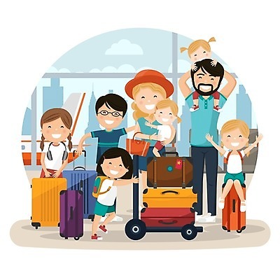 EPS 해외이미지 라이프스타일 행복 어린이 여행 백그라운드 가방 일러스트 가족 엄마 휴가 사람 여행객 여행가방 짐 아빠 플랫 공항 만화 승객 대패 수하물 터미널 해외202004 해외일러스트 잡화 감정 관계 교통시설 생활 파일형식 벡터 이미지허브