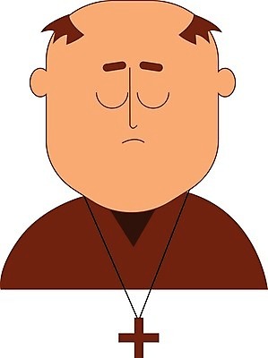 EPS 해외이미지 클립아트 종교 백그라운드 십자가 일러스트 갈색 머리 성당 슬픔 흰색 승려 명상 사인 그림 수도원 해외202004 해외일러스트 감정 컬러 종교건축 신체부위 성직자 파일형식 벡터 건축 사람 이미지허브