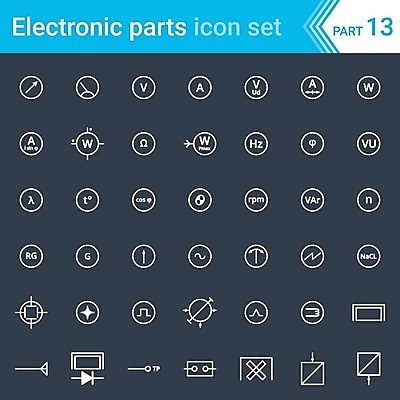EPS 해외이미지 일러스트 버튼 안테나 세트 디지털 힘 발전기 인공위성 플러그 연결 수집 심볼 순환 대문 심플 전자 오디오 철사 지휘자 스위치 동영상 반사경 다이오드 땅바닥 베터리 변압기 엘리먼트 전압 콘덴서 프로세서 현재 해외202004 해외일러스트 컨셉 통신 모션 바닥 전자제품 문 음악가 발전소 파일형식 벡터 이미지허브