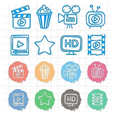 EPS 해외이미지 디자인 산업 별 종이 포즈 일러스트 모션 놀이 세트 픽토그램 카메라 텔레비전 장비 낙서 스케치 영화관 필름 심볼 영화 사인 그림 복고 팝콘 손그림 동영상 멀티미디어 할리우드 고립 석판 테마 해외202004 해외일러스트 자연요소 문화예술 미술 전자제품 극장 로스앤젤레스 파일형식 벡터 이미지허브