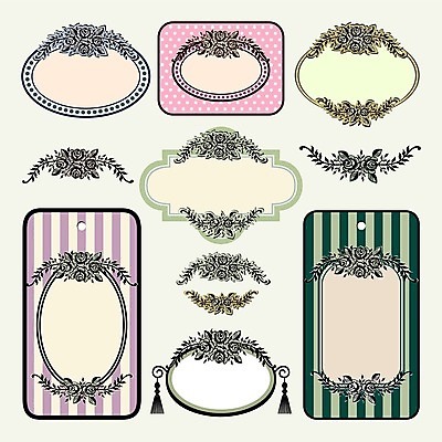 EPS 해외이미지 템플릿 꽃 꽃다발 잎 꽃무늬 일러스트 자연 프레임 장식 세트 장미 라벨 공백 수확 골동품 덮개 화려 인쇄 수집 복고 비네팅 빅토리아 옛날 카피스페이스 해외202004 해외일러스트 식물 컨셉 무늬 농업 촬영기법 뚜껑 생태계 파일형식 벡터 이미지허브