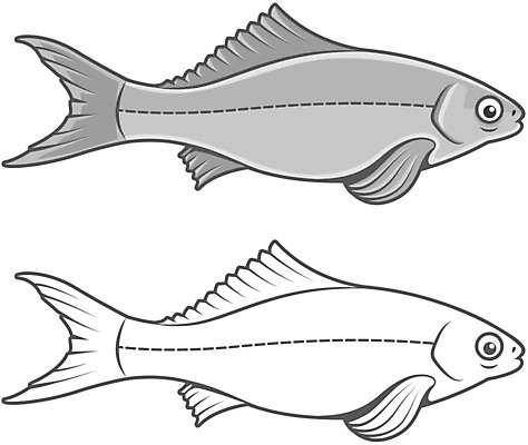 EPS 해외이미지 모양 동물 1 실루엣 선 음식 백그라운드 일러스트 낚시 어류 물 숫자 식사 흰색 그리기 자르기 오브젝트 그림 서식 생물학 꼬리 윤곽 지느러미 고립 동물상 해외202004 해외일러스트 자연요소 문자 교육 컬러 모션 레저 촬영기법 조형물 수중동물 파일형식 벡터 이미지허브