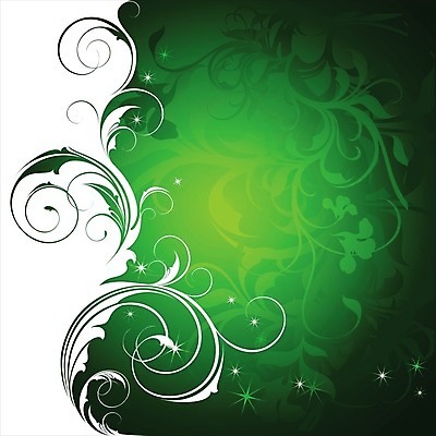 EPS 해외이미지 모양 식물 디자인 꽃 백그라운드 잎 꽃무늬 곡선 일러스트 자연 추상 프레임 장식 화려 복고 스타일 해외202004 해외일러스트 선 컨셉 무늬 생태계 파일형식 벡터 이미지허브