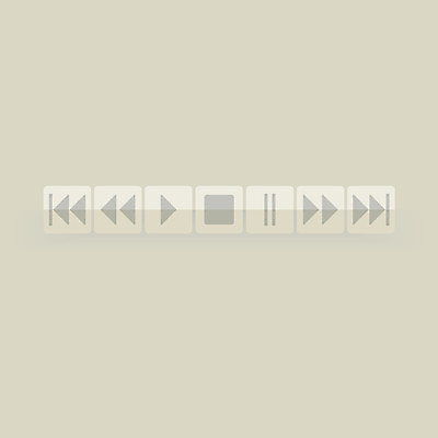 EPS 해외이미지 음악 일러스트 사람없음 정지 볼륨 재생 일시정지 빨리감기 되감기 베이지색 음소거 인터페이스 제어 플레이 플레이어 중지_중단 해외일러스트 컬러 모션 문화예술 파일형식 벡터 이미지허브