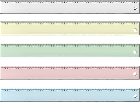 EPS 해외이미지 교육 일러스트 실내 자 미술 장비 기구 공구 업무 수학 플랫 플라스틱 심볼 측정 그림 길이 인치 해외202004 해외일러스트 교과목 재질 문화예술 문구용품 내부 도구 작업 파일형식 벡터 이미지허브