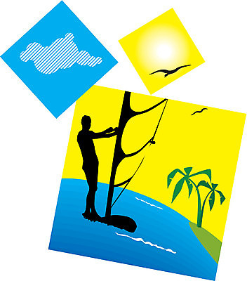 EPS 해외이미지 전신 남자 실루엣 바다 일러스트 한명 성인 파란색 태양 노란색 윈드서핑 서핑 윈드서핑보드 성인남자한명만 해외202004 해외일러스트 자연요소 1 컬러 촬영기법 사람 수상스포츠 남자한명만 성인남자만 파일형식 벡터 이미지허브