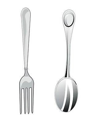 EPS 해외이미지 포크 일러스트 금속 식당 숟가락 식사 카페 기구 도구 오브젝트 흰배경 수유 해외202004 해외일러스트 식기 백그라운드 재질 수저 상점 흰색 파일형식 벡터 이미지허브