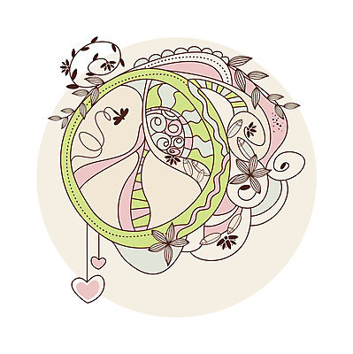 EPS 해외이미지 디자인 꽃 백그라운드 이동 패턴 일러스트 추상 미술 장식 파란색 컬러풀 평화 원형 심볼 사인 그림 부드러움 엘리먼트 파스텔톤 필기체 히피 스타일 해외202004 해외일러스트 도형 식물 문자 컬러 컨셉 무늬 문화예술 감각 파일형식 벡터 이미지허브