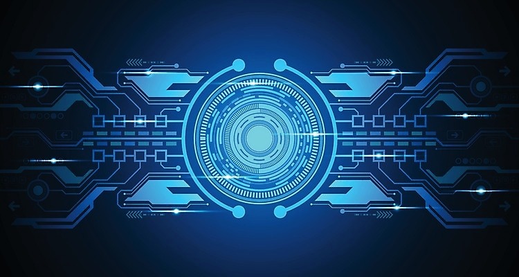 EPS 해외이미지 디자인 컨셉 일러스트 추상 미래 사람없음 그래픽 파란색 디지털 해외202004 해외일러스트 컬러 무늬 파일형식 벡터 이미지허브