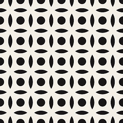 EPS 해외이미지 디자인 백그라운드 패턴 일러스트 벽지 추상 흑백 그래픽 장식 유행 검은색 흰색 직물 원형 인쇄 타일 질감 정사각형 심플 모자이크 대칭 포장소품 스타일 해외202004 해외일러스트 도형 컬러 무늬 포장 촬영기법 오브젝트 포장재료 파일형식 벡터 이미지허브