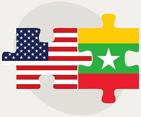 EPS 해외이미지 아시아 조각 컨셉 일러스트 비즈니스 관계 협력 함께함 사람 그래픽 3D 미국 깃발 퍼즐 연결 결합 접속 오브젝트 흰배경 나눔 해결 고립 공화국 미얀마 전국 정부 정치 통일 해외202004 해외일러스트 나라 백그라운드 북아메리카 흰색 디지털합성 파일형식 벡터 이미지허브