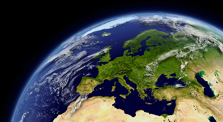 포토 JPG 해외이미지 구름 유럽 지구 지도 일러스트 사람없음 그래픽 세계 글로벌 지구본 우주 행성 분위기 대륙 궤도 고립 여의주 유럽연합 해외202004 해외포토 자연요소 나라 컨셉 파일형식 이미지허브