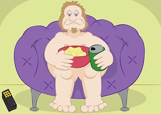 EPS 해외이미지 남자 음식 일러스트 휴식 감자 맥주 가로 소파 폐기물 비만 멀리 해외202004 해외일러스트 컨셉 채소 의자 주류 사람 쓰레기 몸매 파일형식 벡터 이미지허브