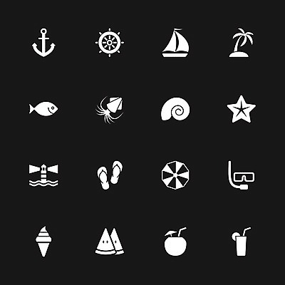 EPS 해외이미지 계절 바다 섬 오렌지 일러스트 우산 휴가 아이스크림 불가사리 슬리퍼 수박 등대 항해 어류 세트 야자수 주스 껍질 흰색 보트 플랫 잠수부 오징어 심플 코코넛 닻 파라다이스 해외202004 해외일러스트 나무 음료 컬러 신발 배_교통 과일 디저트 극피동물 연체동물 수중동물 전문직 파일형식 벡터 이미지허브