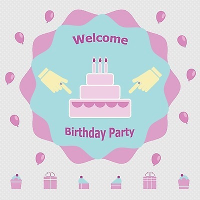 EPS 해외이미지 라이프스타일 백그라운드 일러스트 텍스트 손가락 기념 관리 선물 그래픽 파티 케이크 하트 인사 신용카드 생일 메시지 컵케이크 배열 복고 초대 배지 풍선 해외202004 해외일러스트 모양 손 기념일 디저트 이벤트 생활 금융 예절 파일형식 벡터 이미지허브