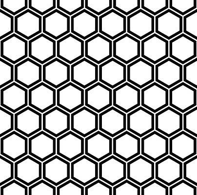 EPS 해외이미지 모양 선 백그라운드 패턴 일러스트 벽지 세포 흑백 미술 그래픽 장식 검은색 흰색 심플 육각형 꿀 부화 폴리곤 스타일 해외202004 해외일러스트 도형 컬러 무늬 문화예술 촬영기법 파일형식 벡터 이미지허브