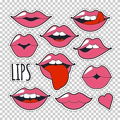 EPS 해외이미지 디자인 분홍색 백그라운드 스티커 패턴 일러스트 부분 키스 발렌타인데이 사랑 미술 그래픽 장식 세트 유행 라벨 하트 입 낙서 인쇄 시원함 바느질 만화 수집 심볼 입술 사인 그림 복고 배지 광택 80대 고립 엘리먼트 팝 히피 스타일 해외202004 해외일러스트 모양 노년 감정 컬러 무늬 데이이벤트 문화예술 프레임 신체부위 애정표현 파일형식 벡터 이미지허브