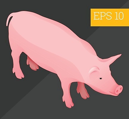 EPS 해외이미지 동물 척추동물 1 디자인 분홍색 일러스트 포유류 돼지고기 미술 그래픽 3D 돼지 플랫 만화 심볼 사인 멧돼지 고립 동물상 해외202004 해외일러스트 컬러 문화예술 육류 조형물 디지털합성 파일형식 벡터 이미지허브