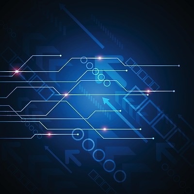 EPS 해외이미지 디자인 화살표 컨셉 일러스트 추상 미래 사람없음 그래픽 파란색 디지털 해외202004 해외일러스트 컬러 무늬 파일형식 벡터 이미지허브