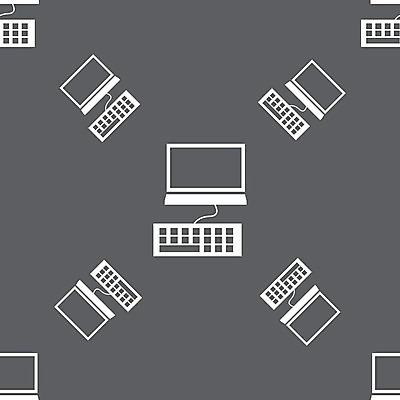 EPS 해외이미지 알파벳 산업 일러스트 비즈니스 통신 열쇠 노트북 전자제품 컴퓨터 세트 사무실 모니터 장비 키보드 편지 심볼 고립 입력 제어 진짜 키패드 해외202004 해외일러스트 영어 파일형식 벡터 이미지허브