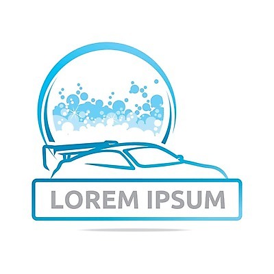 EPS 해외이미지 일러스트 비즈니스 자동차 사람없음 심볼 세차 세차장 브랜딩 해외202004 해외일러스트 육상교통 파일형식 벡터 이미지허브