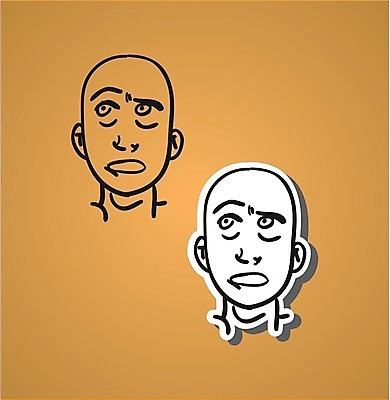 EPS 해외이미지 캐릭터 남자 감정 얼굴 선 일러스트 종류 소년 세트 머리 검은색 표현 낙서 만화 스케치 수집 그림 클립 손그림 의심 캐리커처 해외202004 해외일러스트 일러캐릭터 어린이 컬러 미술 사람 신체부위 파일형식 벡터 이미지허브