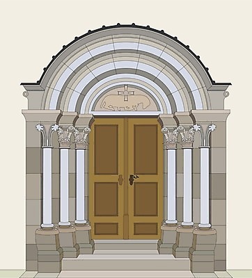 EPS 해외이미지 유럽 벽 조각 십자가 패턴 일러스트 건축양식 출입구 목재 장식 성당 교회 문 기둥 양 사찰 원형 중세 역사 재산 그림 아치 잠금 수도원 조형 단계 천연기념물 고딕 로마네스크 바실리카 옛날 정문 스타일 디테일 해외202004 해외일러스트 도형 나무 건축 나라 무늬 재료 포유류 종교건축 건물 금융 보안 파일형식 벡터 이미지허브