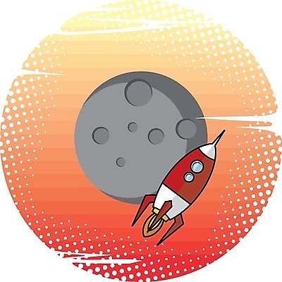 EPS 해외이미지 지구 과학 일러스트 우주 행성 로켓 탐험 달 시작 은하계 발견 원정 해외202004 해외일러스트 자연요소 파일형식 벡터 이미지허브