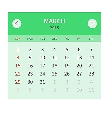 EPS 해외이미지 템플릿 디자인 계절 종이 백그라운드 일러스트 회사 비즈니스 휴가 미래 새로움 이벤트 그래픽 장식 초록색 사무실 숫자 다이어리 쪽지 달력 흰색 시간 일주일 날짜 플랫 계획 연도 2015년 일요일 월 기본 수요일 엘리먼트 월요일 토요일 화요일 해외202004 해외일러스트 문자 컬러 컨셉 사무용품 요일 파일형식 벡터 이미지허브