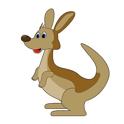 EPS 해외이미지 동물 얼굴 야생동물 일러스트 포유류 엄마 함께함 서기 미소 흰색 가리킴 표현 만화 그림 긍정 캥거루 보여주기 고립 해외202004 해외일러스트 컬러 컨셉 가족 모션 표정 손짓 신체부위 파일형식 벡터 이미지허브